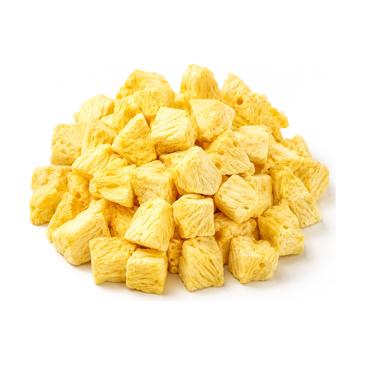 Freeze Dried Pineapple — Diced